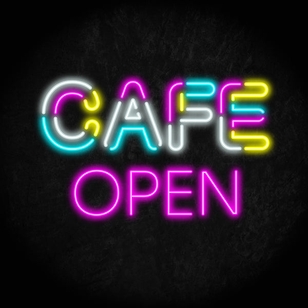CAFE OPEN LED