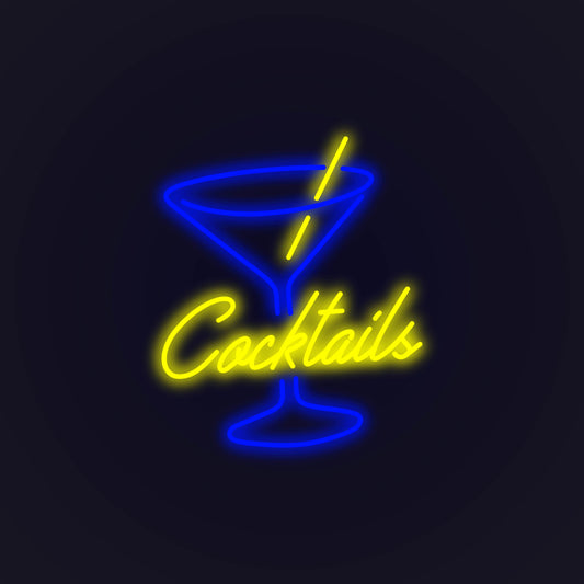 Cocktail Glass LED