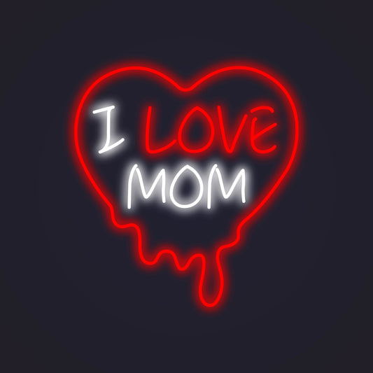 I Love Mom LED